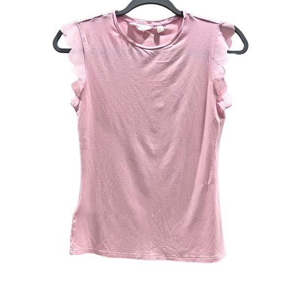 Ted Baker Elijah Pink T- Shirt Sleeves Size 1 - Picture 5 of 6